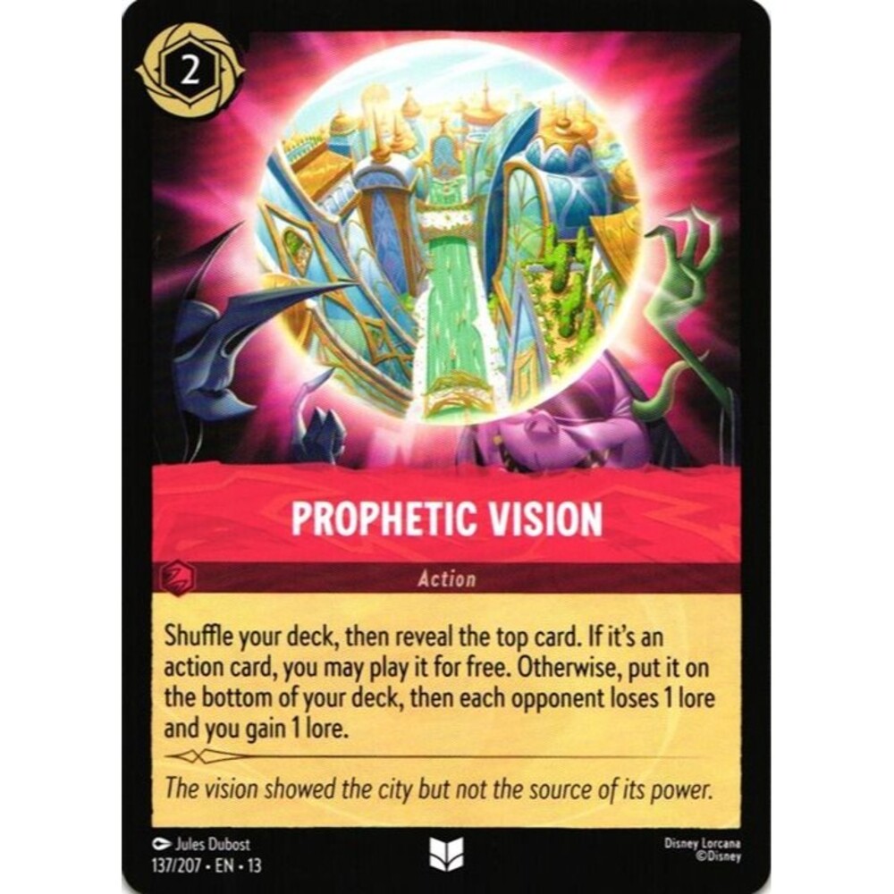 Prophetic Vision #137 Lorcana Attack of the Vine